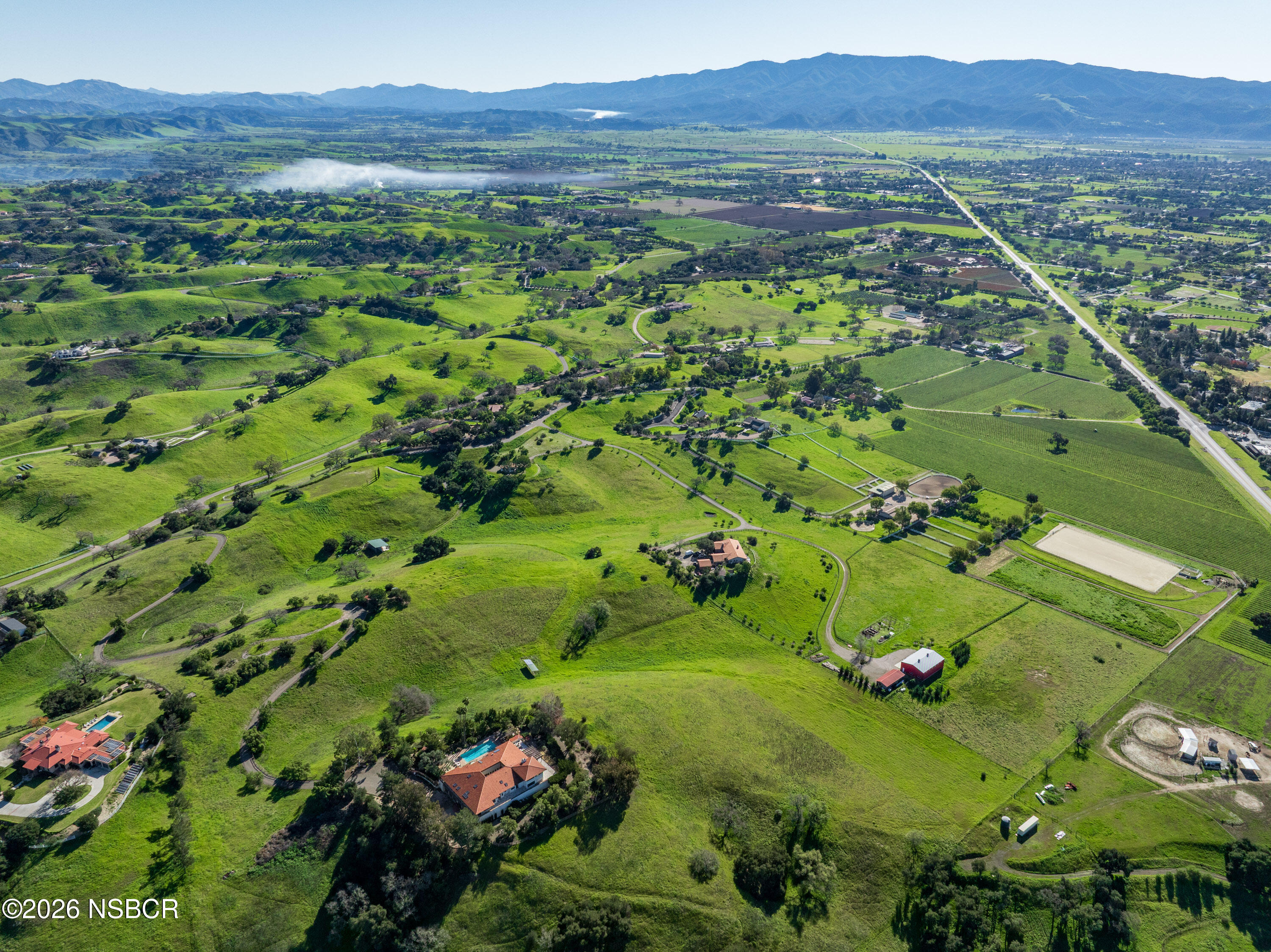 2865 North Refugio Road Santa Ynez, CA 93460 - Photo 12 of 37 a view of a lush green hillside