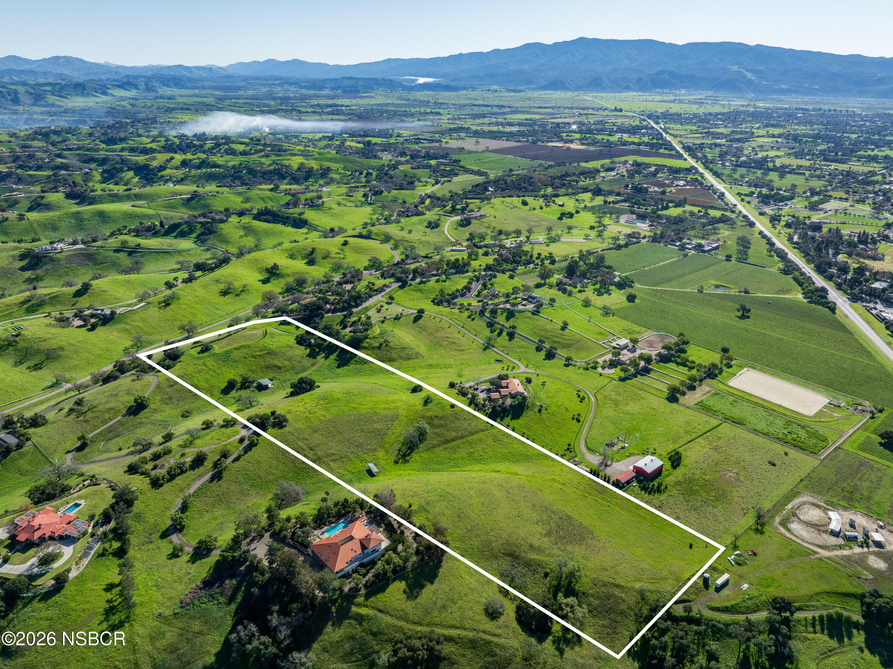 2865 North Refugio Road Santa Ynez, CA 93460 - Photo 13 of 37 a view of a tennis court