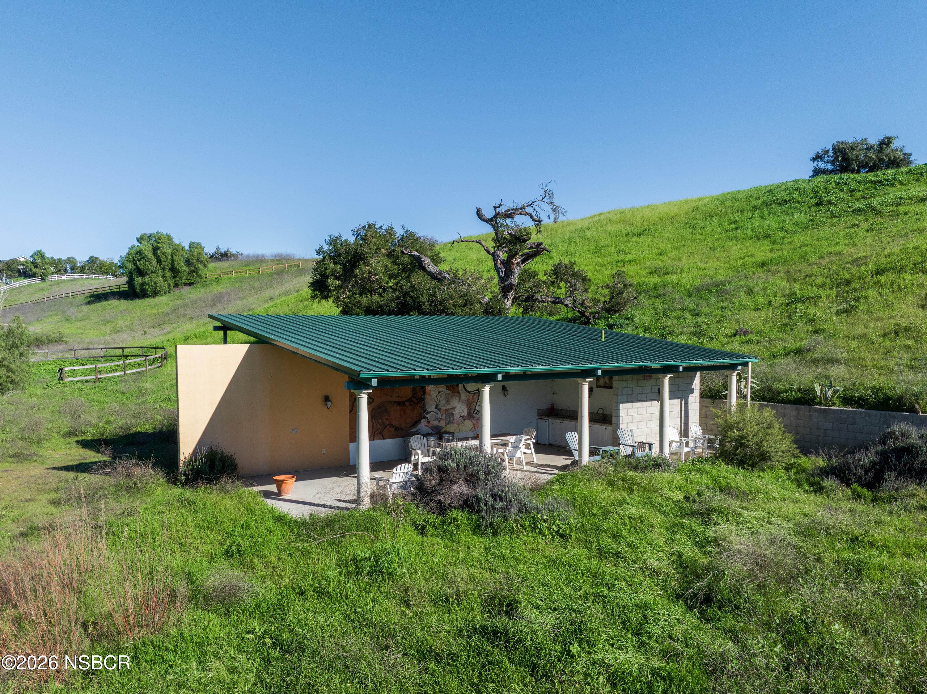 2865 North Refugio Road Santa Ynez, CA 93460 - Photo 18 of 37 a front view of house with a garden