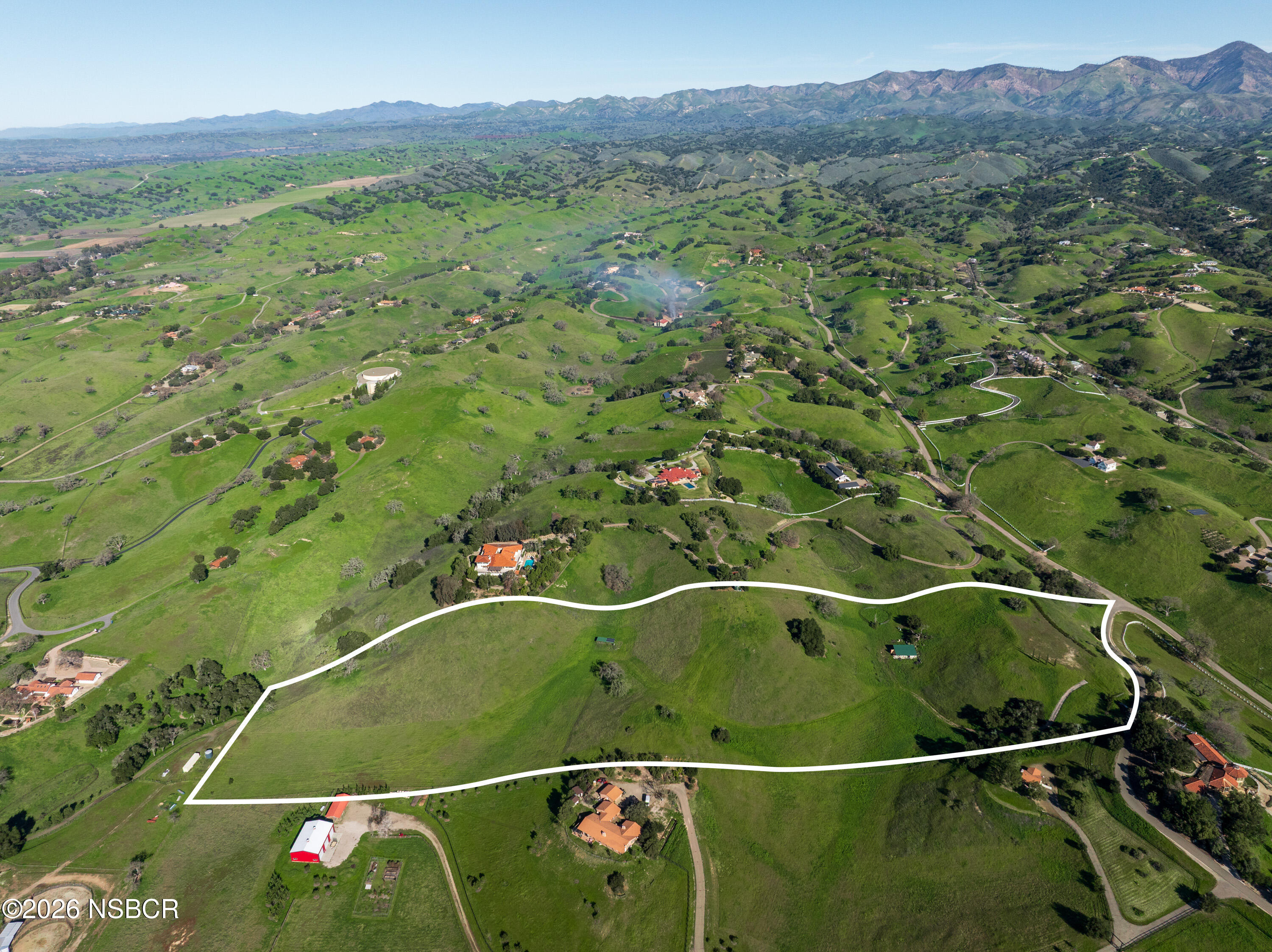 2865 North Refugio Road Santa Ynez, CA 93460 - Photo 9 of 37 a view of a tennis court