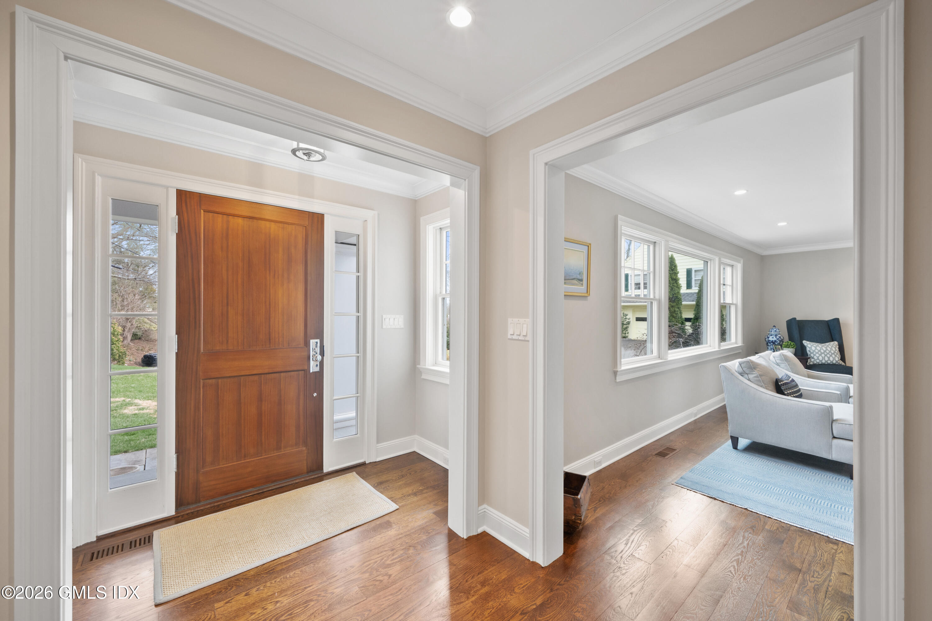 15 Pell Place Riverside, CT 06878 - Photo 2 of 35 a living room with furniture and a window