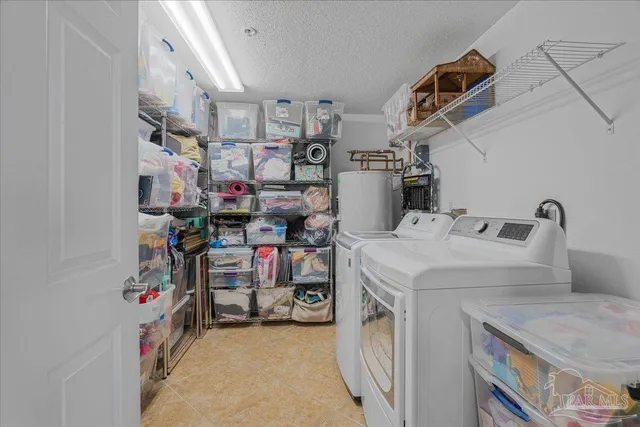 a view of storage and utility room