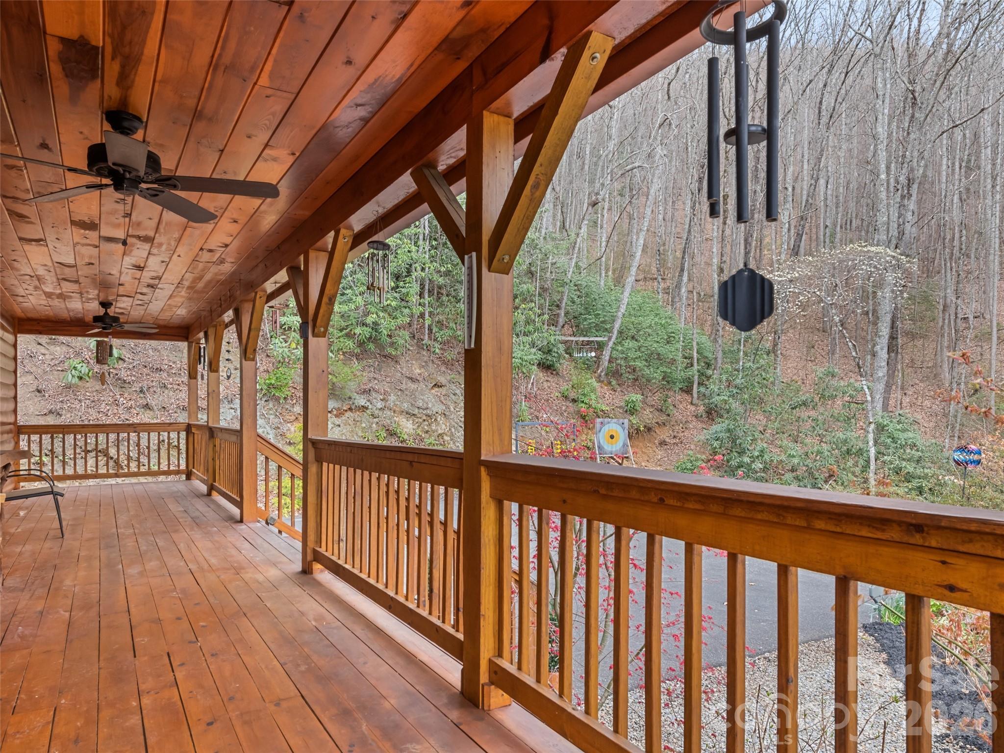 693 High Splendor Drive Robbinsville, NC 28771 - Photo 44 of 48 a view of balcony with wooden floor