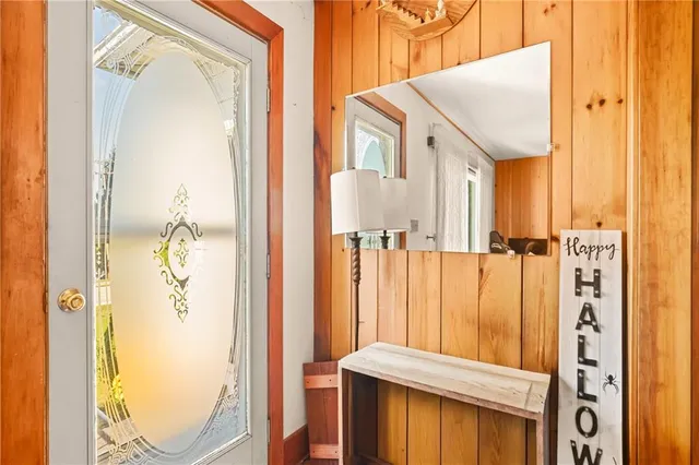 a living room with furniture fireplace and a flat screen tv