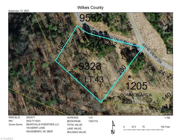 $19,900 | 43 Chestnut Falls Drive, Millers Creek, NC 28651