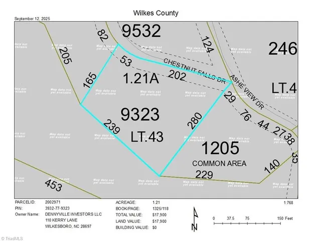 $19,900 | 43 Chestnut Falls Drive, Millers Creek, NC 28651