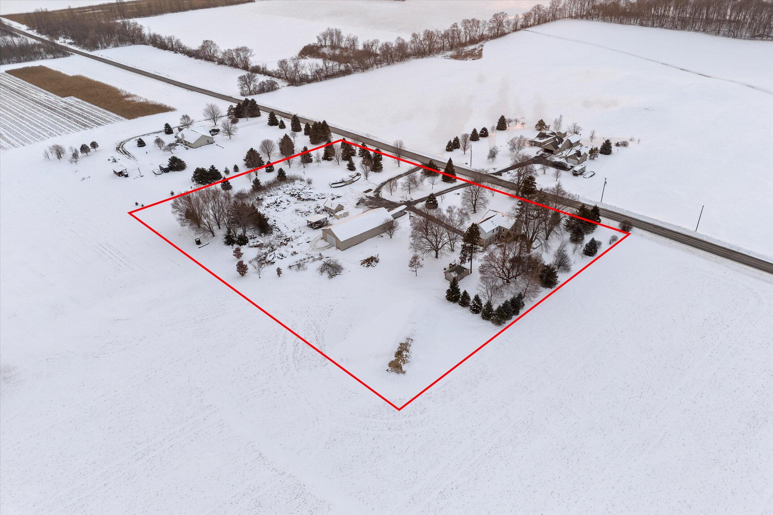 5258 Maple Road Trenton, WI 53095 - Photo 49 of 61 Lot lines are approximate.