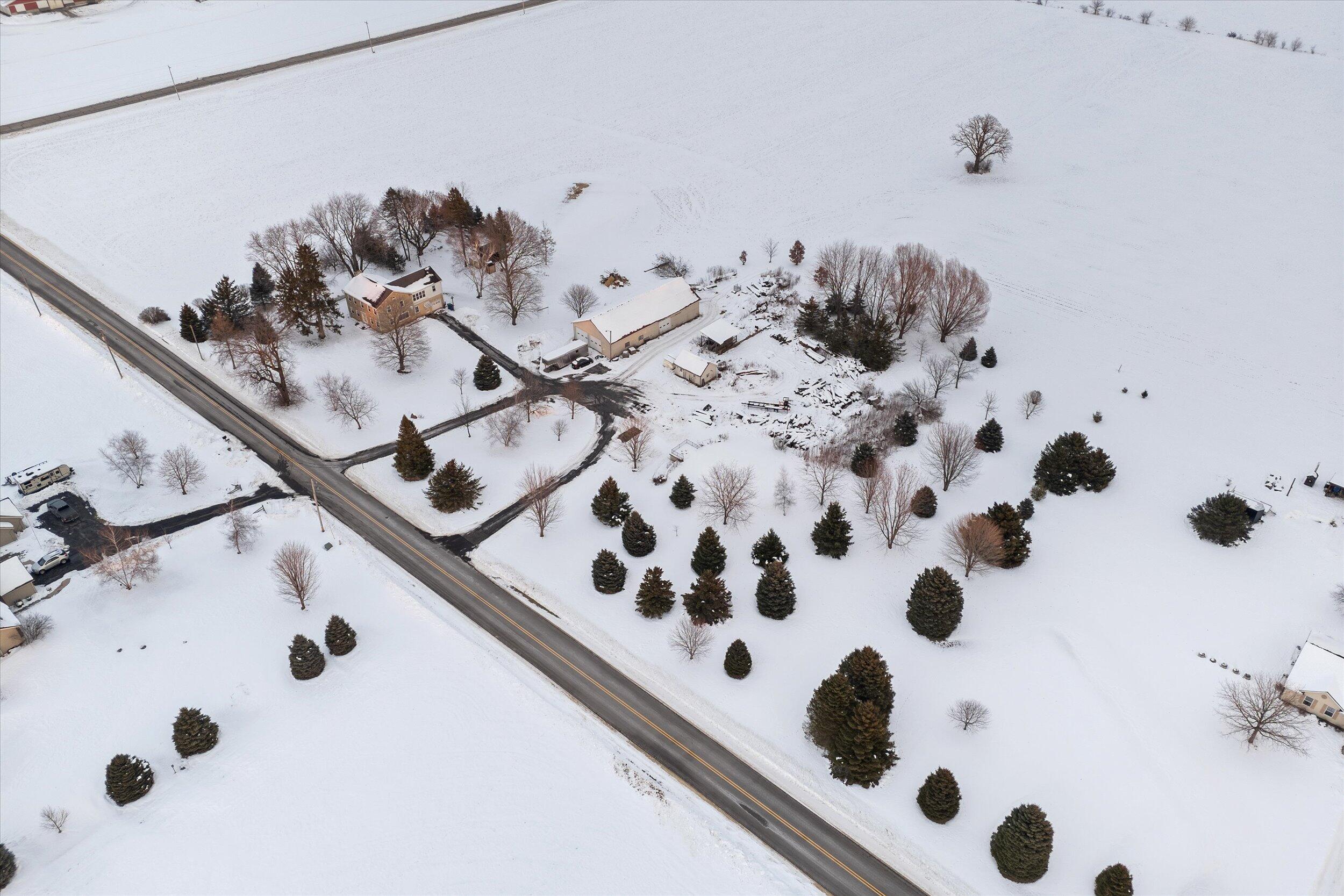 5258 Maple Road Trenton, WI 53095 - Photo 50 of 61 49-Aerial