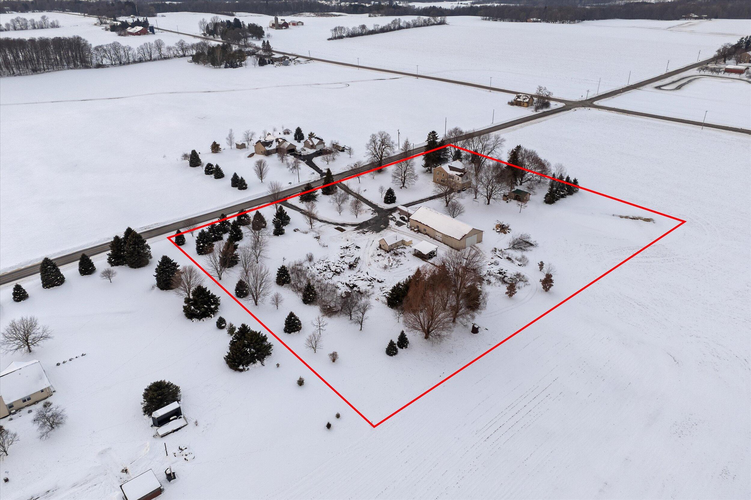 5258 Maple Road Trenton, WI 53095 - Photo 53 of 61 Lot lines are approximate.