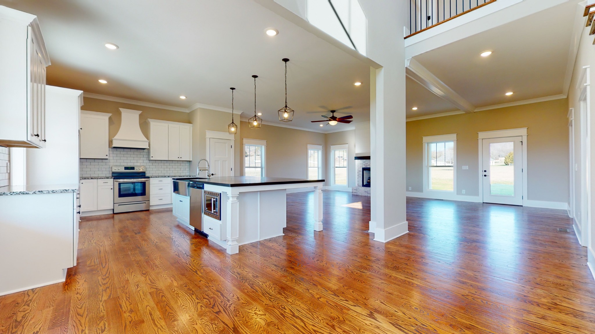 222 Red Hill Road Normandy, TN 37360 - Photo 13 of 51 a view of kitchen with cabinets and wooden floor