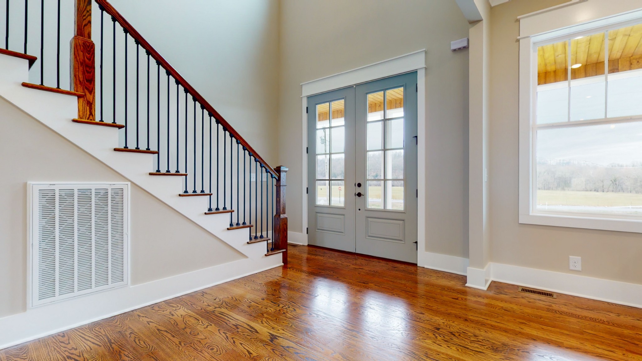 222 Red Hill Road Normandy, TN 37360 - Photo 25 of 51 a view of an entryway with wooden floor door and windows