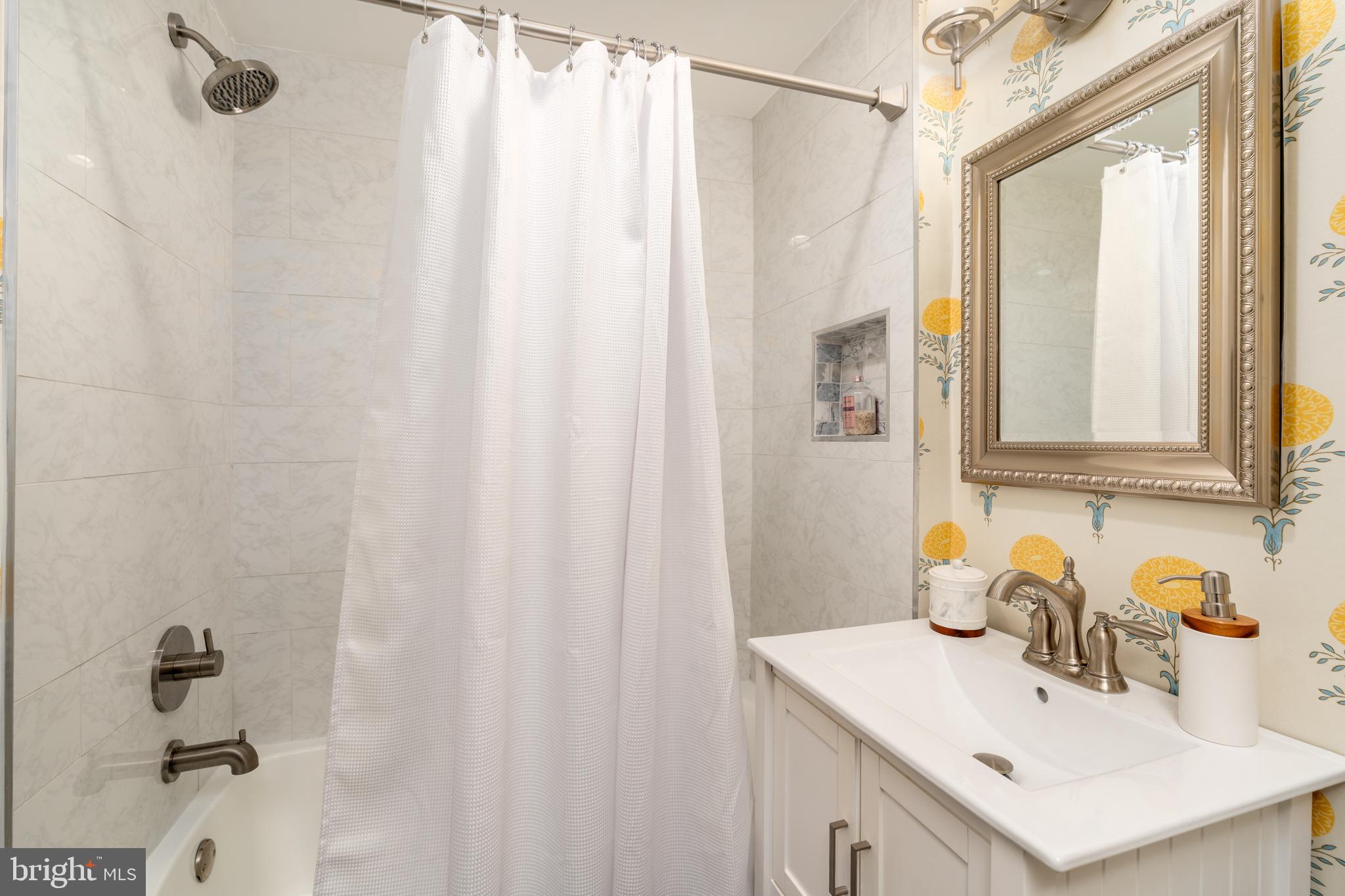 744 7th Street Southeast Washington, DC 20003 - Photo 30 of 37 Lower-level full bath with tub