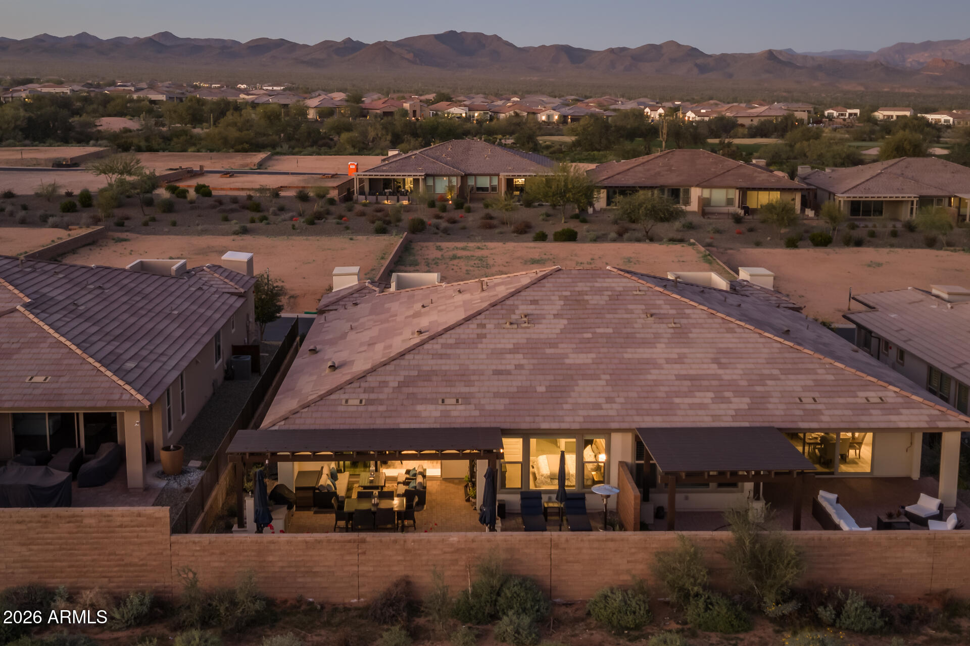 18207 East Coronado Cave Court Rio Verde, AZ 85263 - Photo 25 of 65 34) BACK OF HOME