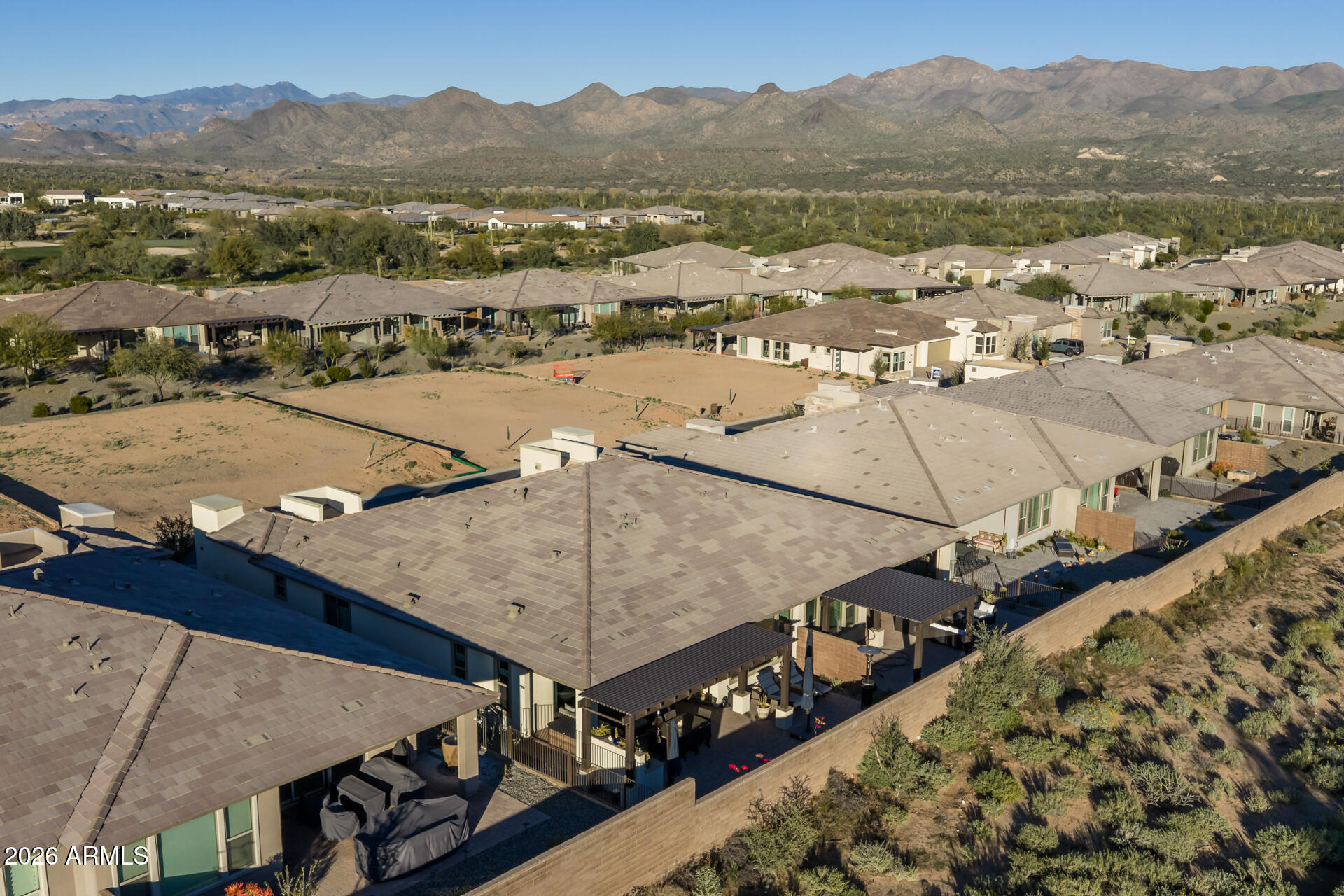 18207 East Coronado Cave Court Rio Verde, AZ 85263 - Photo 30 of 65 45) BACK OF HOME
