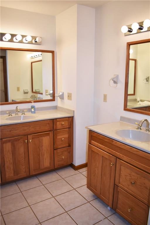 1600 Ramsey Run Road Indiana, PA 15701 - Photo 38 of 50 a bathroom with a granite countertop sink mirror and