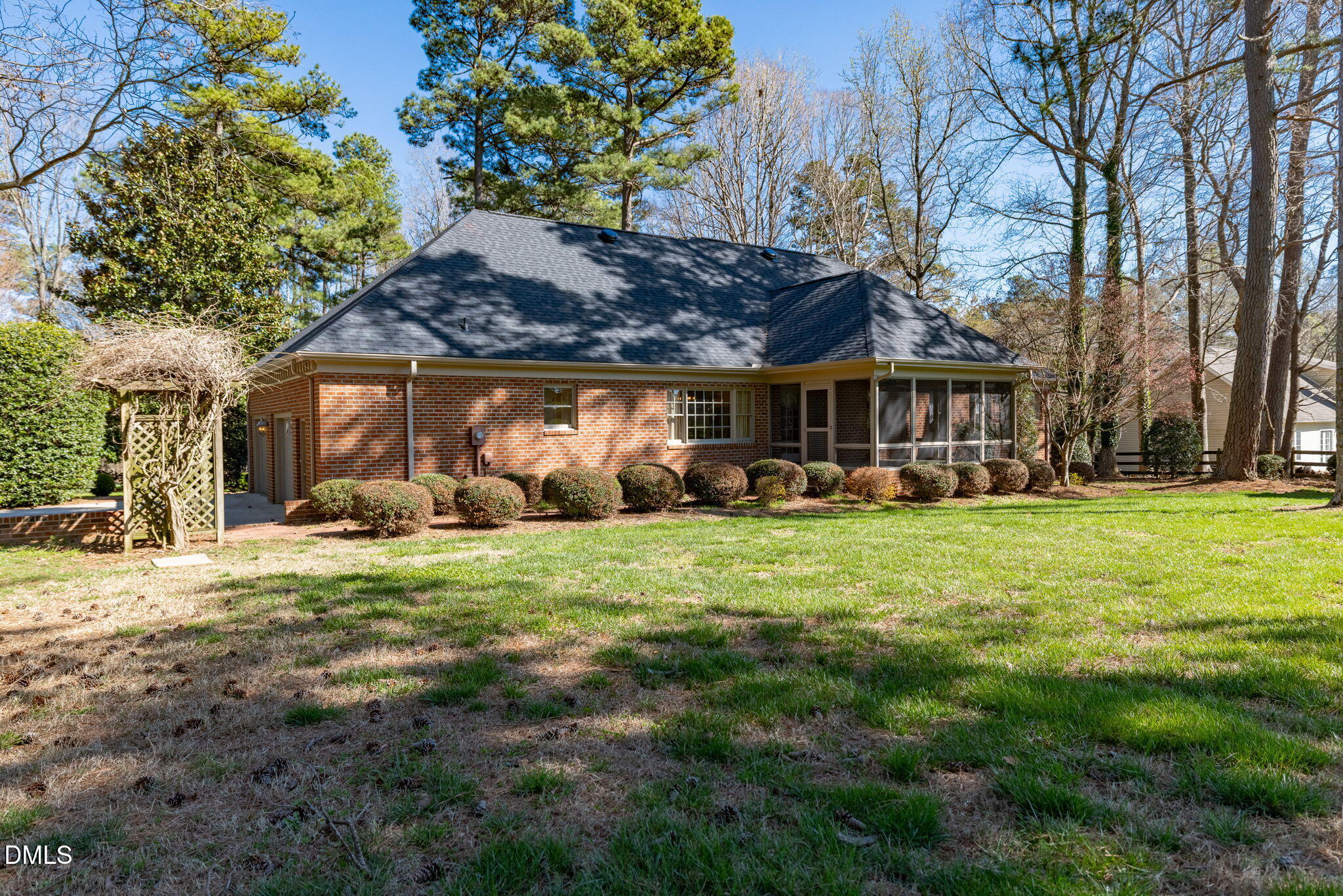 4076 Salem Farm Road Oxford, NC 27565 - Photo 44 of 55 a front view of a house with garden