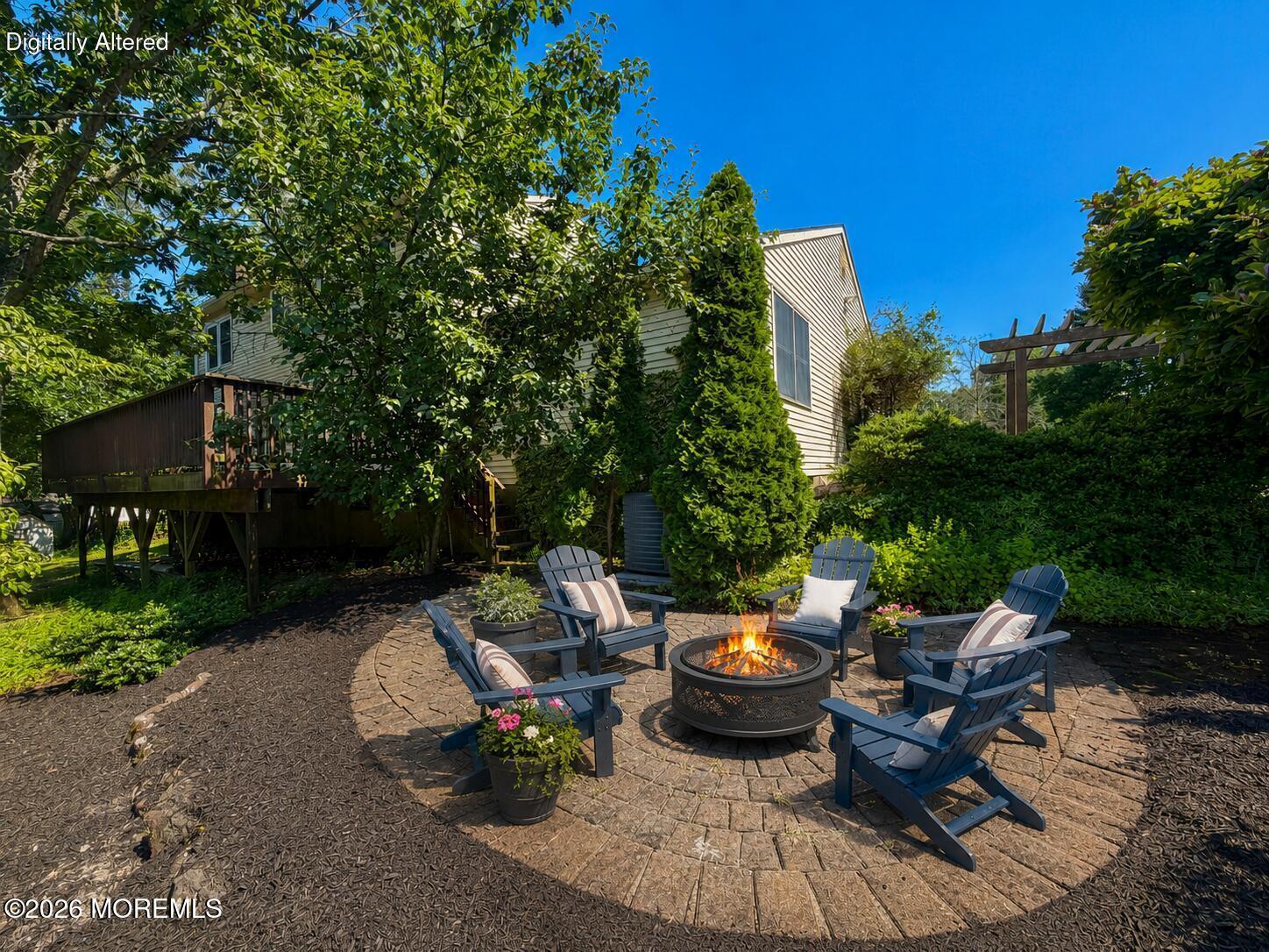 25 Rimwood Lane Howell, NJ 07731 - Photo 35 of 41 Digitally Staged Patio