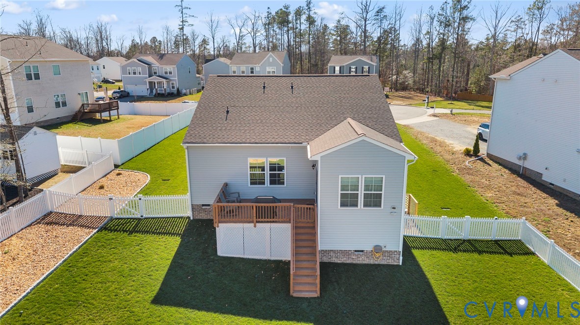 48 James Court Aylett, VA 23009 - Photo 25 of 30 a view of a house with a swimming pool