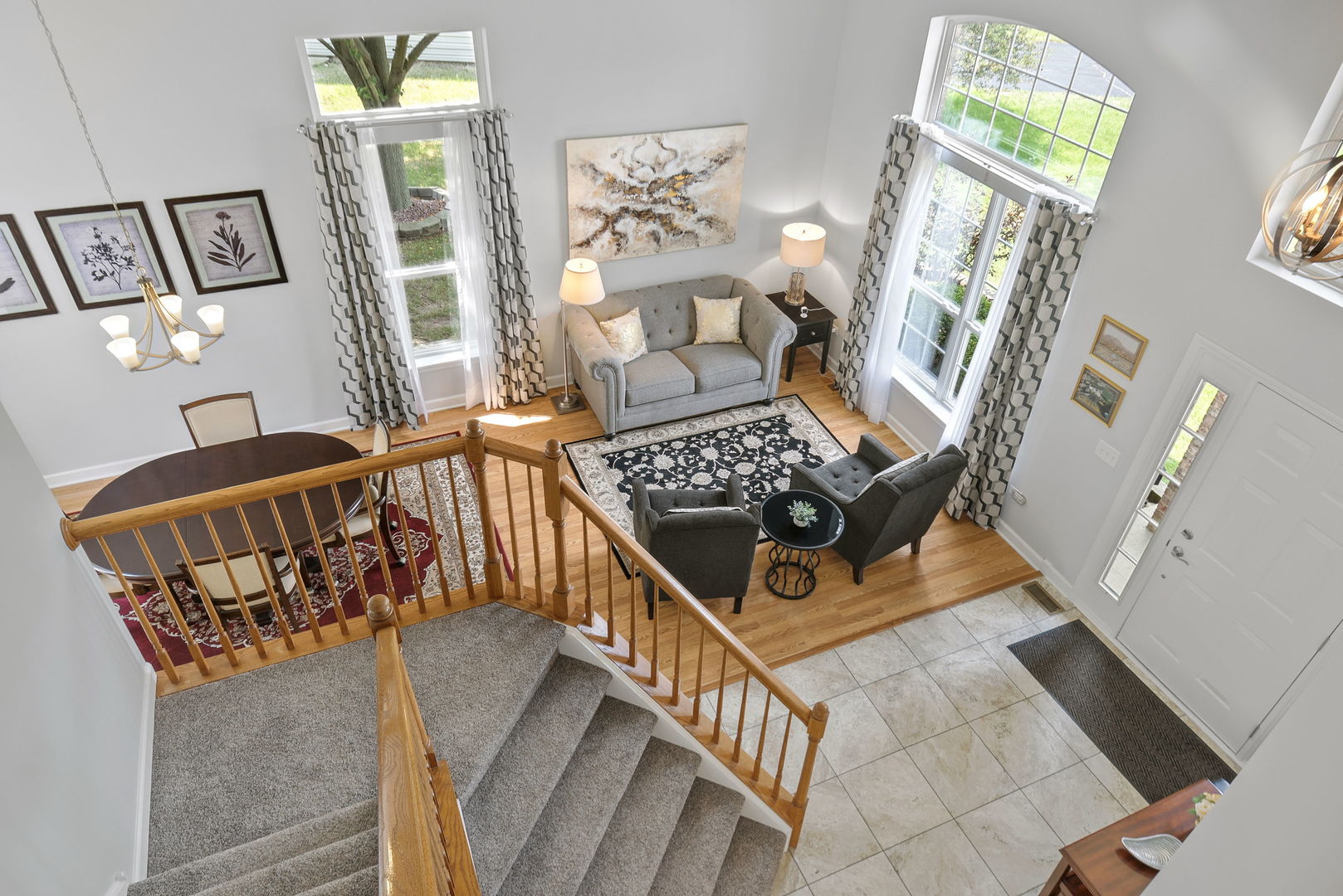 2011 Baldwin Way Bolingbrook, IL 60490 - Photo 2 of 21 workspace with wooden floor