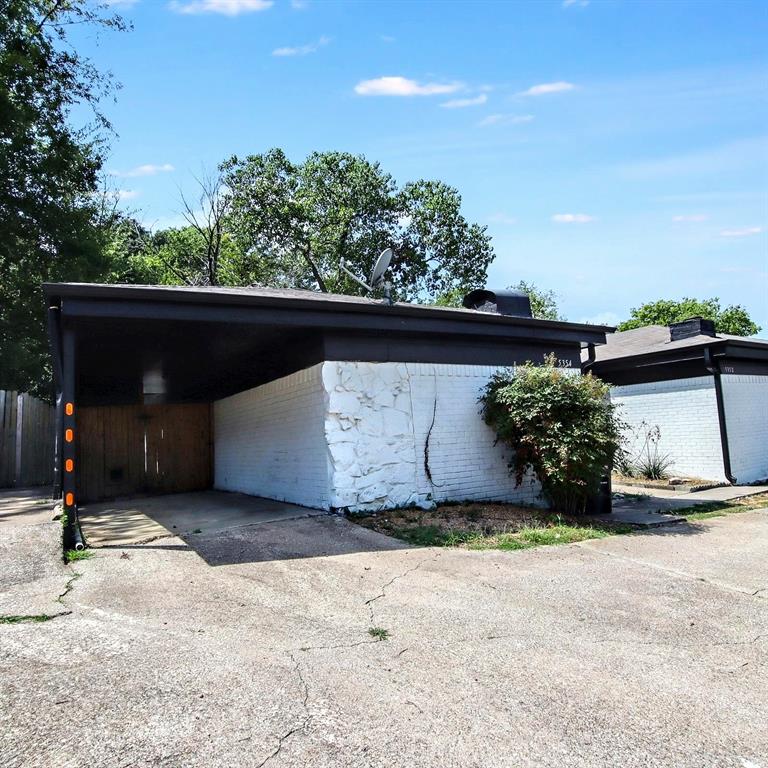 5354 Wonder Drive Fort Worth, TX 76133 - Photo 10 of 10 a view of outdoor space with car parked