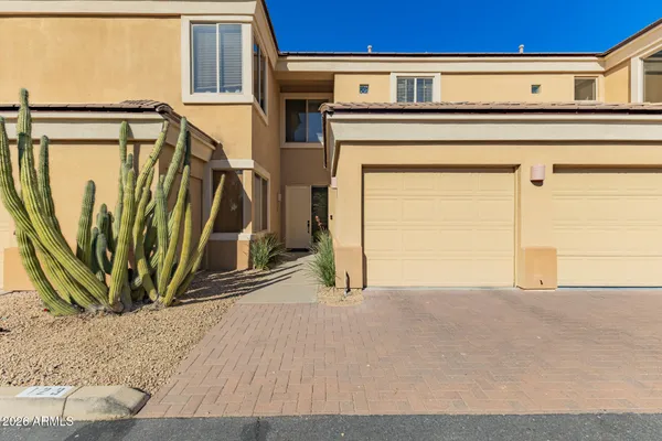 a view of a garage with wooden wall