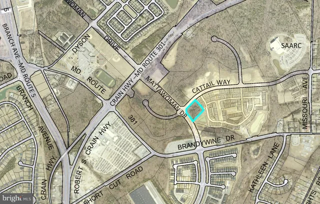 an aerial view of a swimming pool