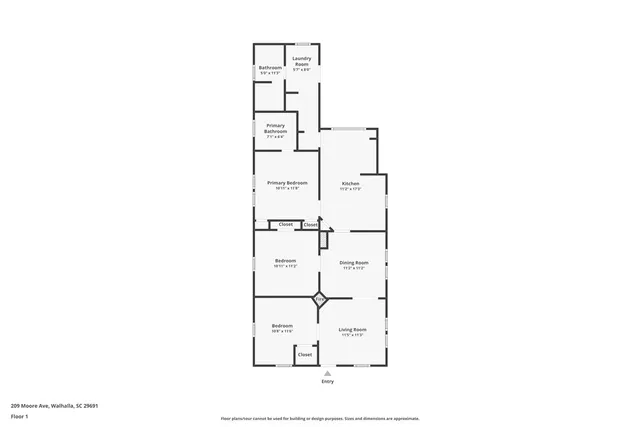 $185,000 | 209 Moore Avenue, Walhalla, SC 29691