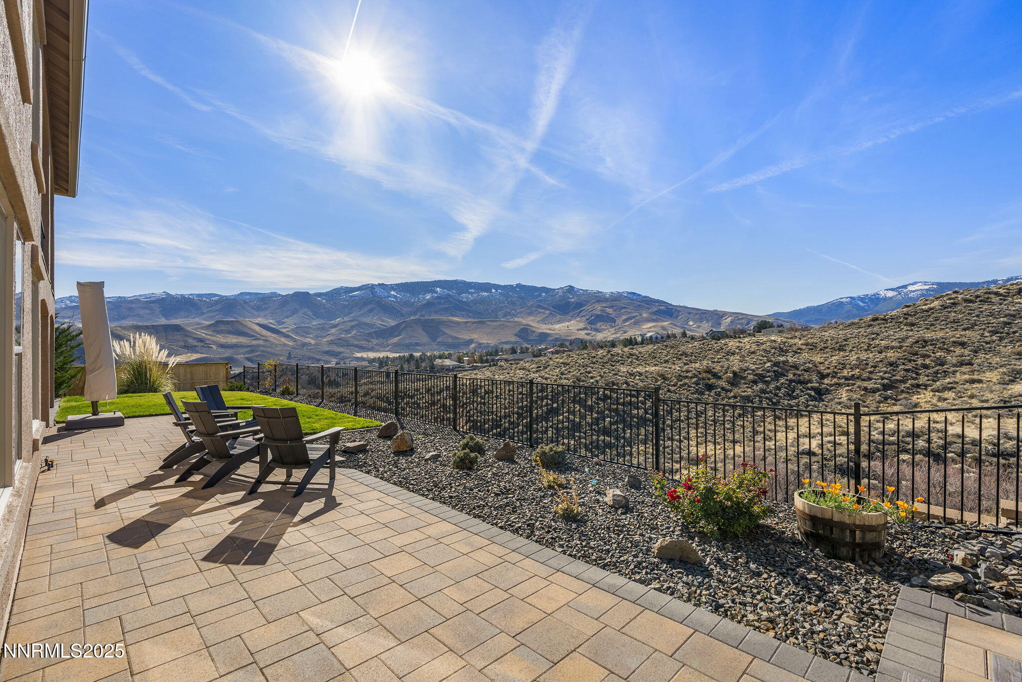 540 Gooseberry Drive Reno, NV 89523 - Photo 43 of 48 a view of a terrace with a bench