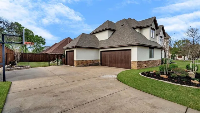 an aerial view of a city with lots of residential buildings