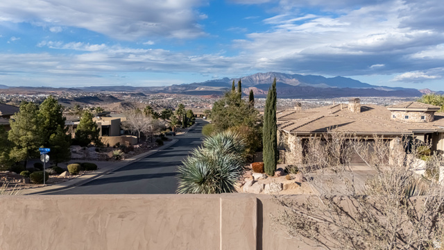 2464 East Granite Way St. George, UT 84790 - Photo 9 of 106 Mountain view from front of home