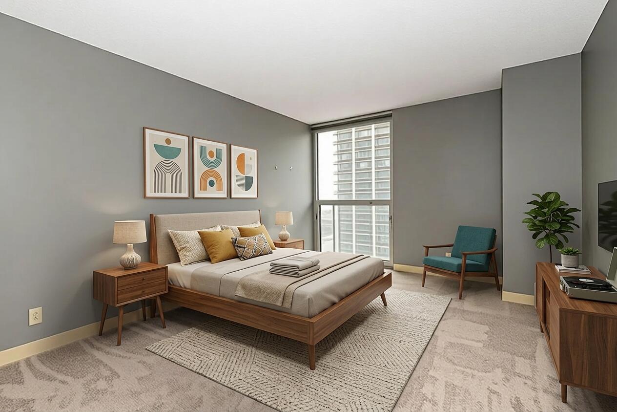 1660 North Prospect Avenue, Unit 1406 Milwaukee, WI 53202 - Photo 5 of 31 (Digitally Staged)
