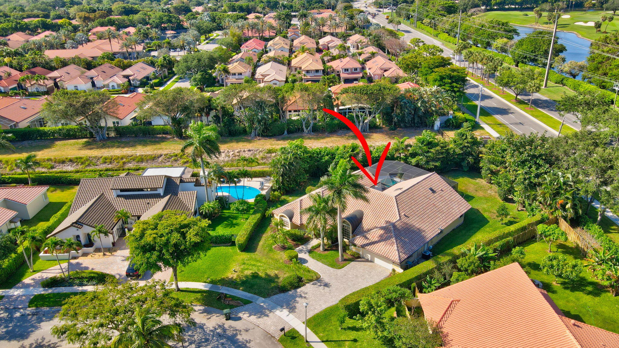 2898 Northwest 26th Street Boca Raton, FL 33434 - Photo 11 of 62 5 Front North of House Aerial