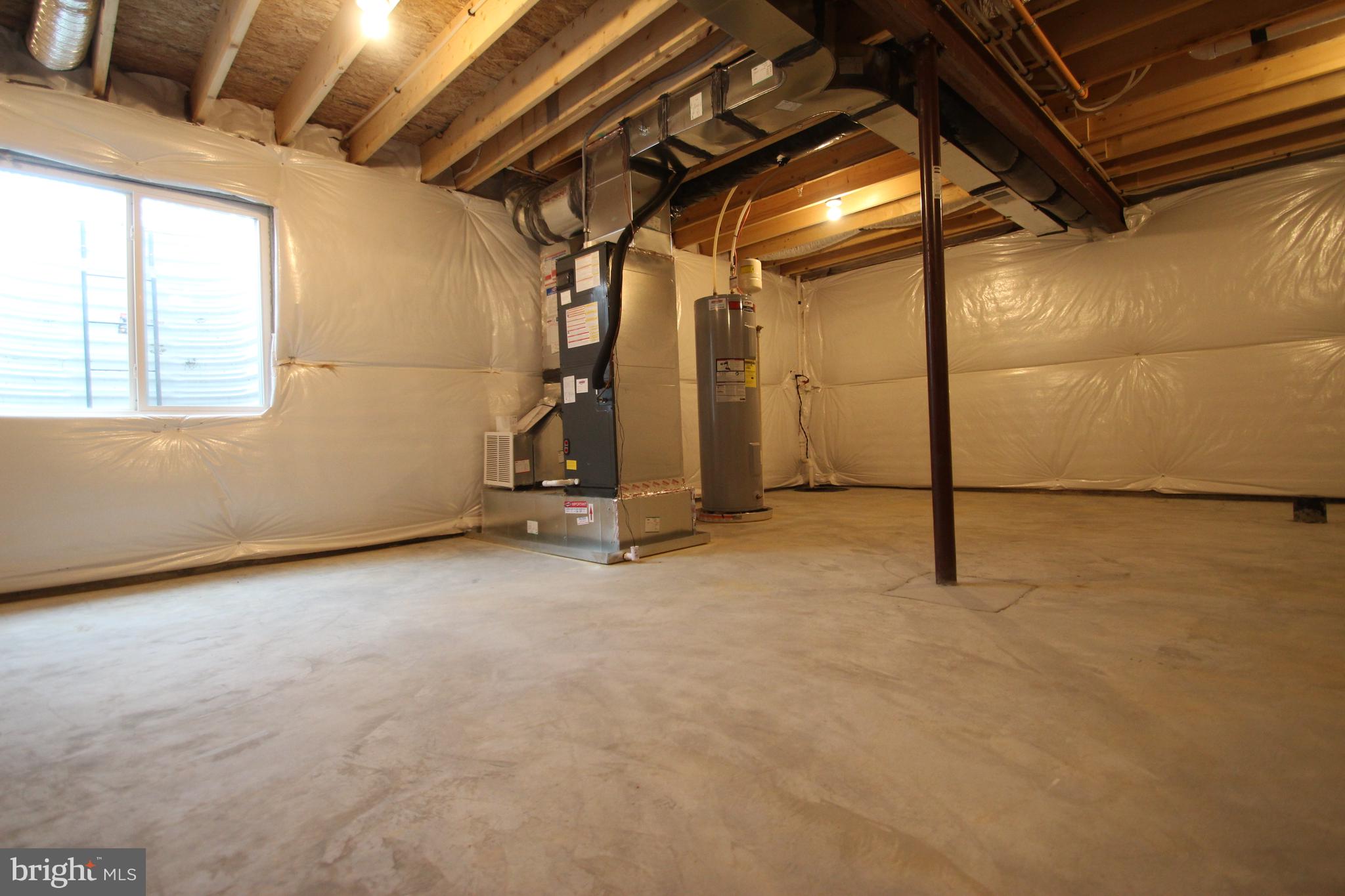 34 Sugarberry Drive Elkton, MD 21921 - Photo 18 of 25 Basement with egress & bath rough-in