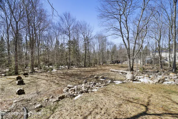 a view of open space with green space