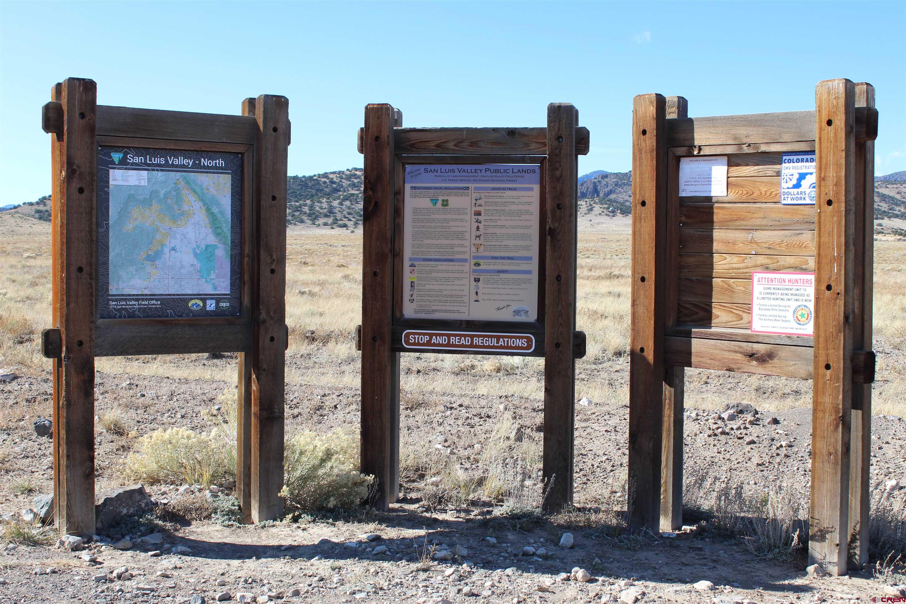 7 Ghost Mine Ranch Del Norte, CO 81132 - Photo 5 of 35 a front view of a house with garden
