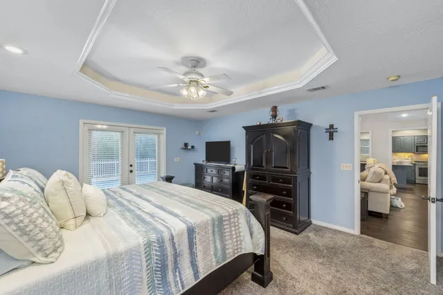 a white bath tub sitting in a bathroom