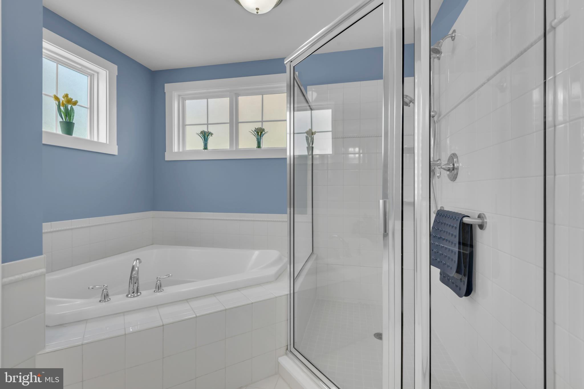 10 Sailors Way Annapolis, MD 21403 - Photo 19 of 36 a white bath tub sitting next to a shower