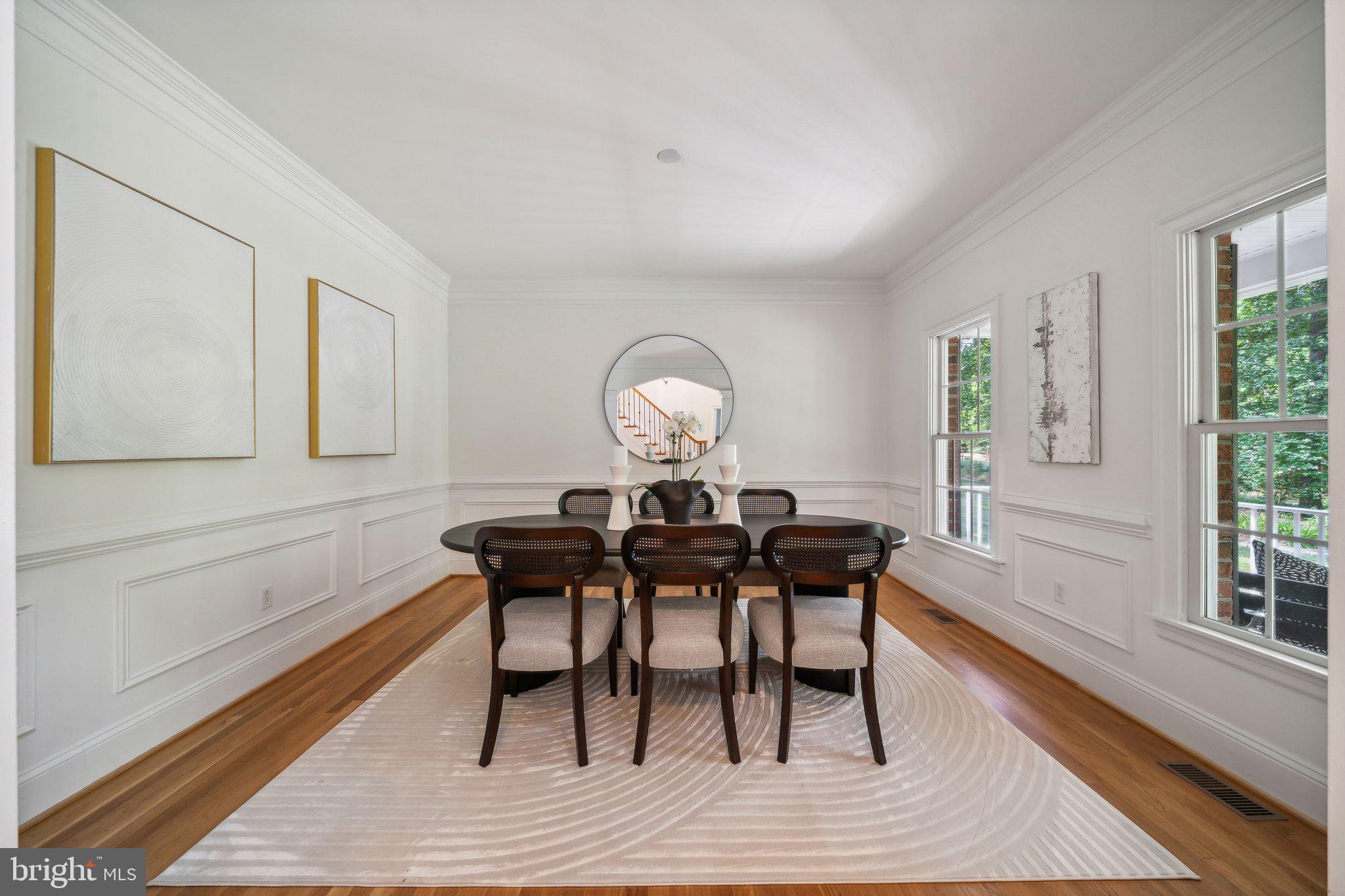 15130 Deep Spring Drive Montpelier, VA 23192 - Photo 15 of 66 a view of a dining room with furniture window and wooden floor