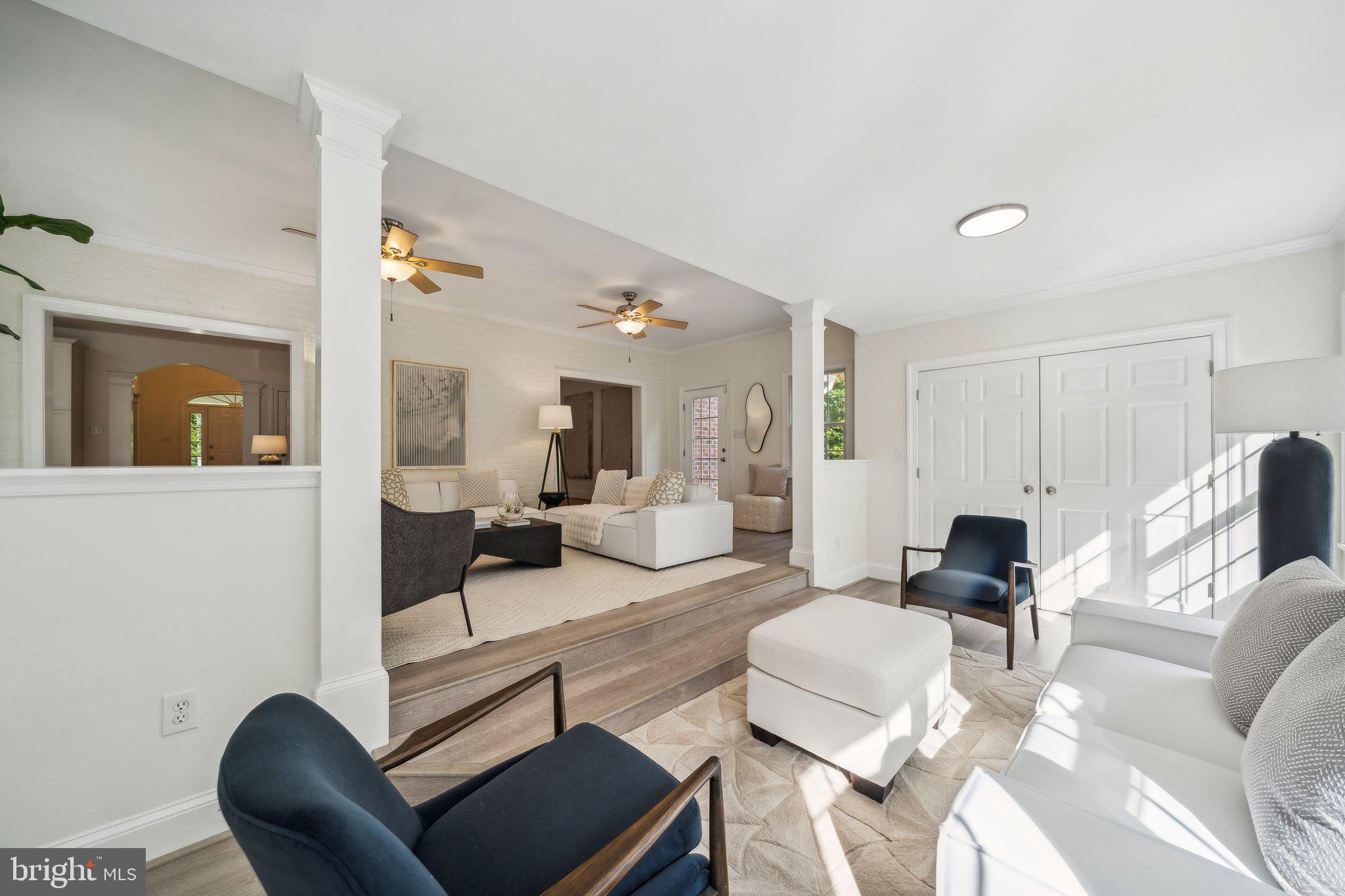 15130 Deep Spring Drive Montpelier, VA 23192 - Photo 28 of 66 a living room with furniture and a fireplace