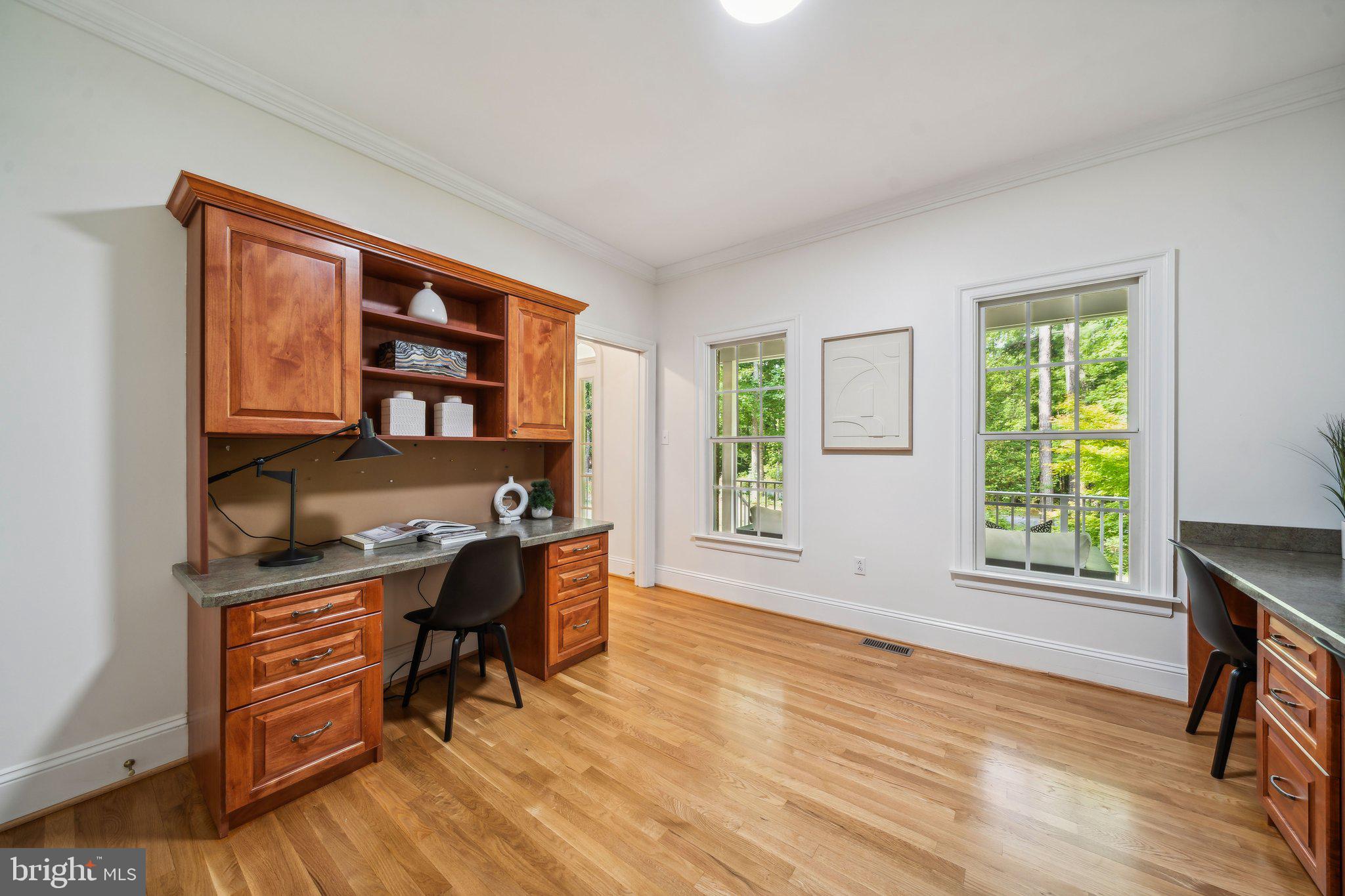 15130 Deep Spring Drive Montpelier, VA 23192 - Photo 63 of 66 a view of a workspace with furniture and a window