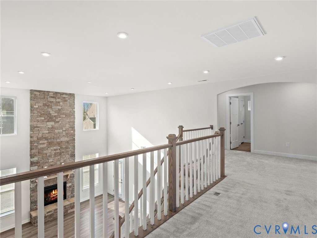 12029 Almer Lane Chester, VA 23836 - Photo 31 of 50 a view of a hallway with stairs