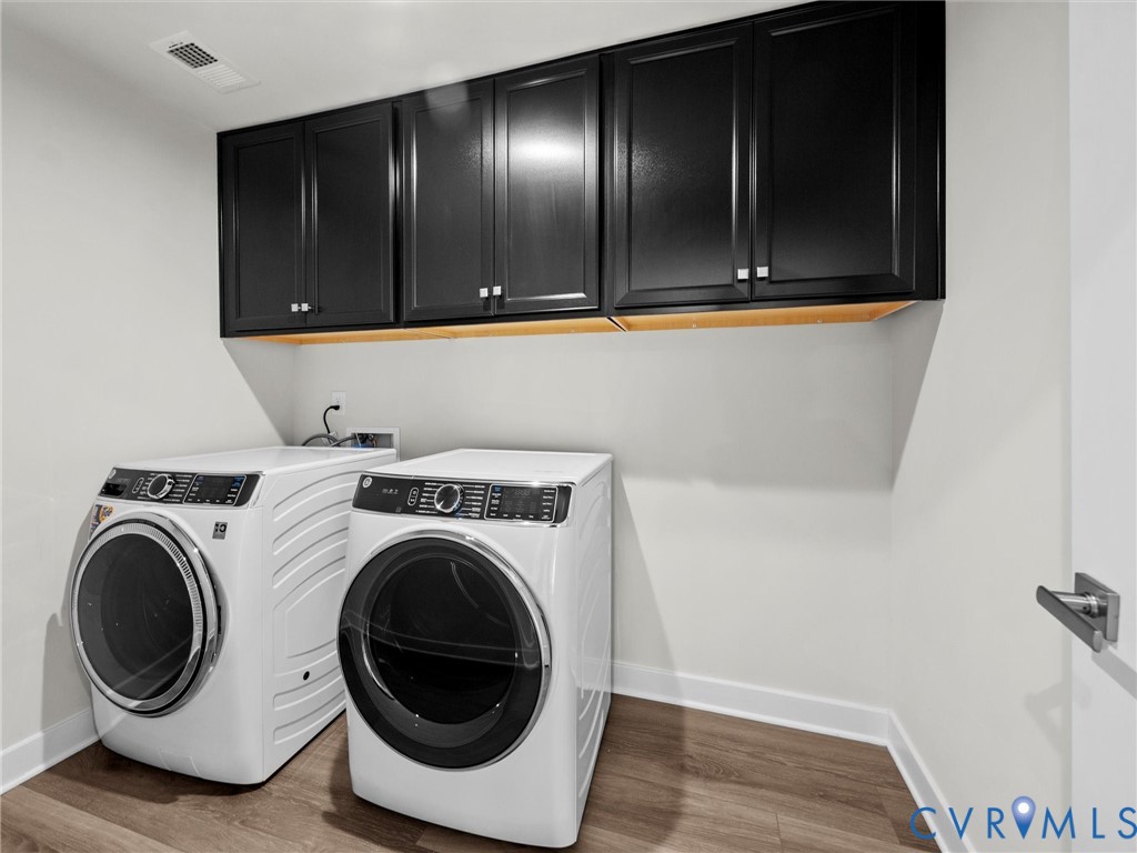 12029 Almer Lane Chester, VA 23836 - Photo 41 of 50 a utility room with dryer and washer