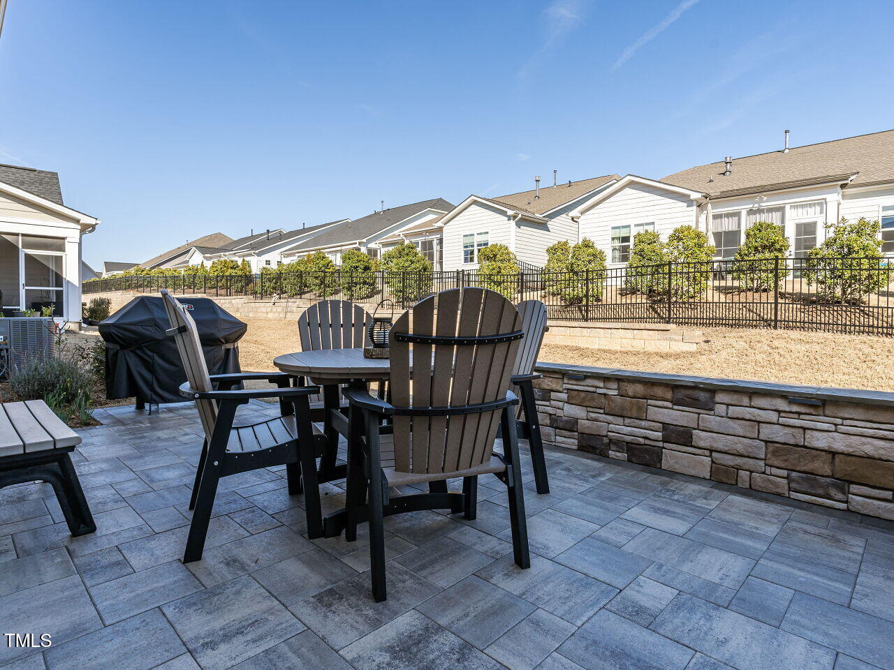 106 Ivory Lane Raleigh, NC 27610 - Photo 28 of 46 a view of a chairs and table in patio