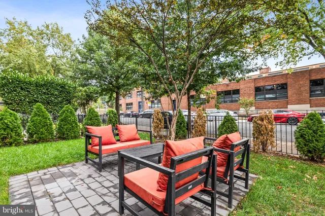 a car parked in front of a house