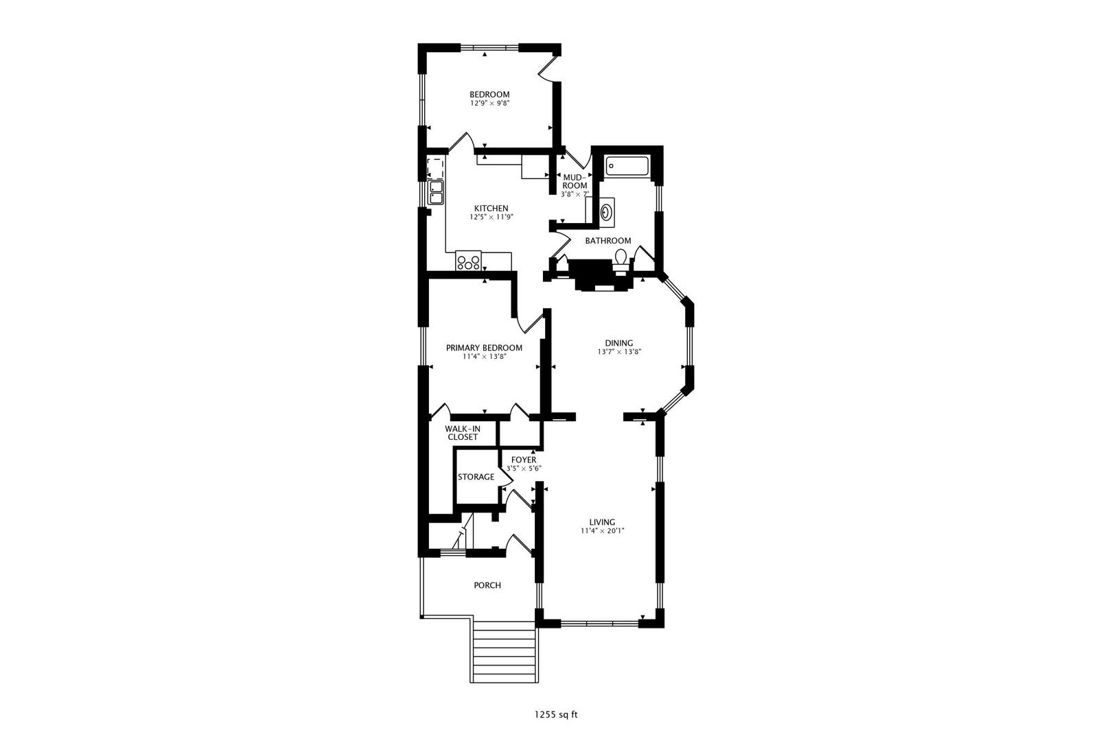 916 Pleasant Street, Unit 1 Oak Park, IL 60302 - Photo 23 of 23 a picture of floor plan