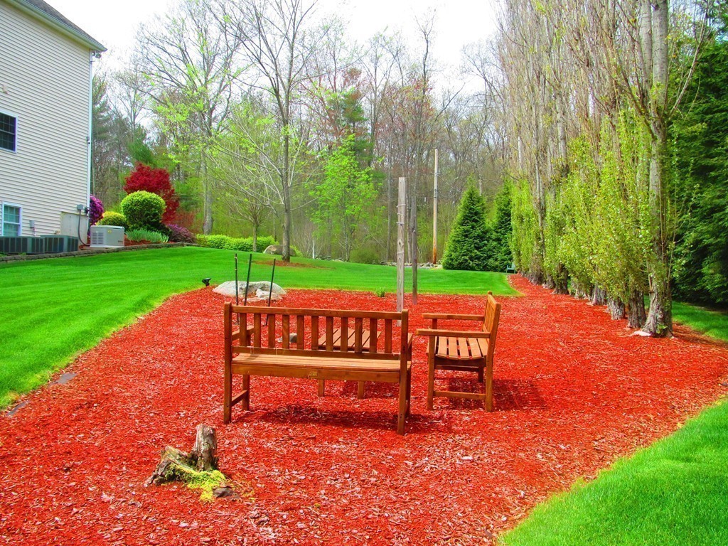 515 Oakham Road Barre, MA 01005 - Photo 25 of 29 a view of a wooden bench sitting in the park