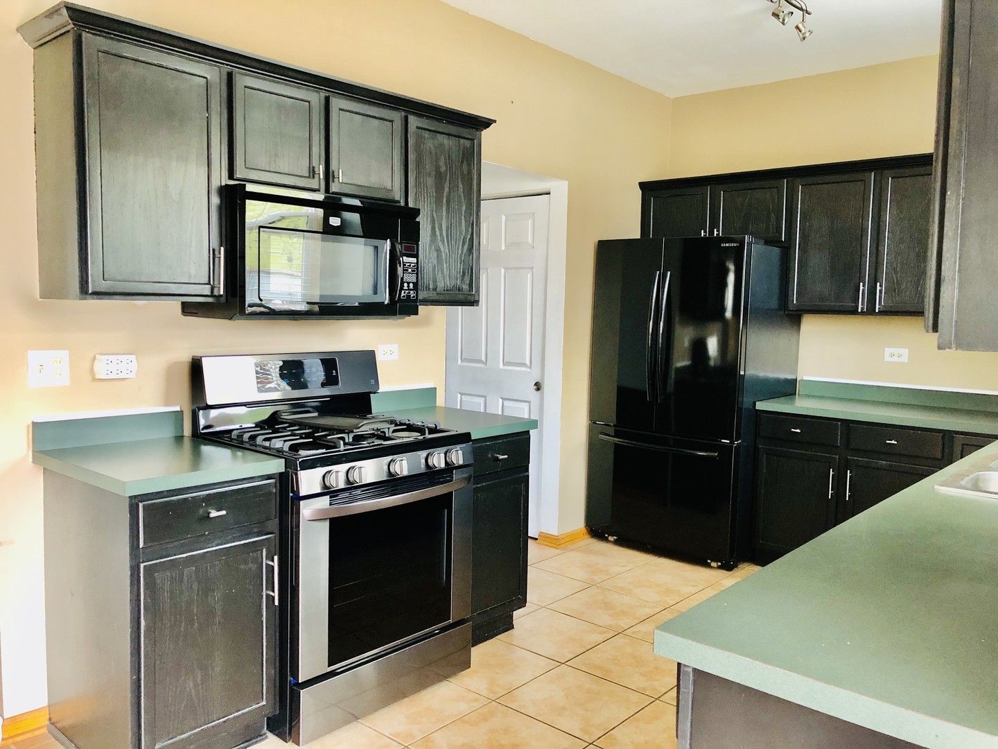 1675 Kautz Road Aurora, IL 60504 - Photo 13 of 57 a kitchen with stainless steel appliances granite countertop a stove a refrigerator and a sink