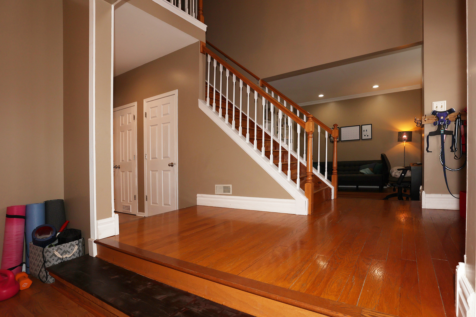 1675 Kautz Road Aurora, IL 60504 - Photo 41 of 57 a view of entryway and hall with wooden floor