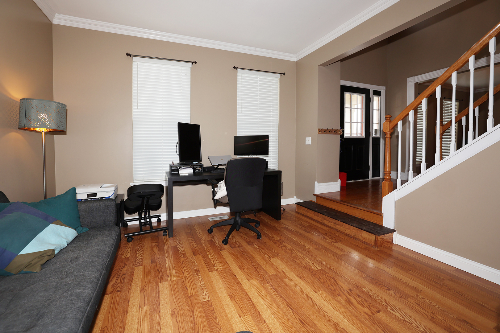 1675 Kautz Road Aurora, IL 60504 - Photo 48 of 57 a workspace with wooden floor