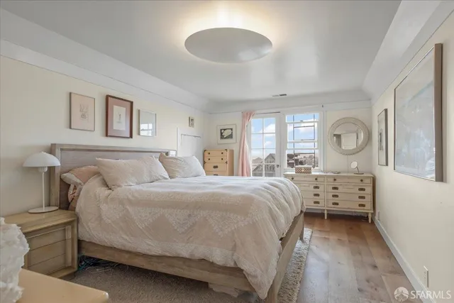 a view of a balcony with city view